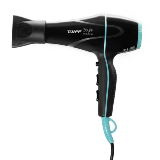 Imagem de Secador de Cabelo Taiff Style Íon Profissional 2000w Preto 