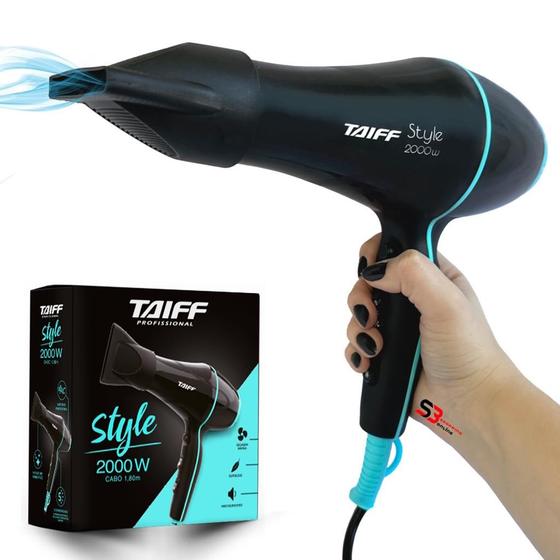 Imagem de Secador de cabelo taiff style profissional potente 2000w