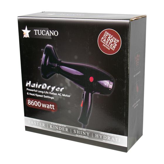 Imagem de Secador de Cabelo Tucano MD-05 - 8600W - 220V - Preto