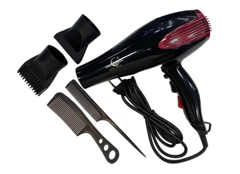 Secador De Cabelo Turbo Profissional 6000w 4 Em 1 110v Menor preço em Secador De Cabelo Turbo Profissional 6000w 4 Em 1 110v