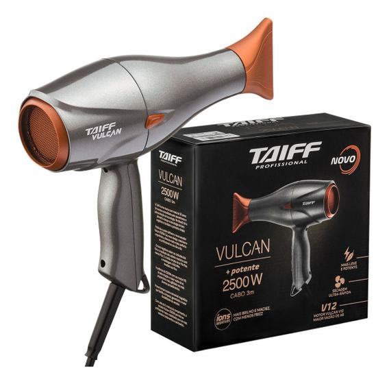 Imagem de Secador De Cabelo Uso Profissonal Vulcan 2500w Taiff 220v