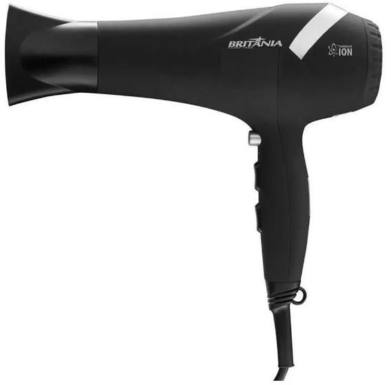 Imagem de Secador de Cabelos Britania 2000W Ion Tourmaline Prata 127V
