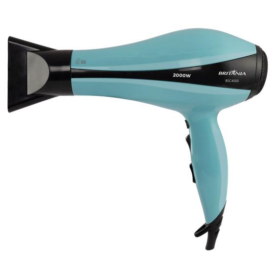 Secador de Cabelos Britânia BSC4000 Tourmaline Íon 2000W Menor preço em Secador de Cabelos Britânia BSC4000 Tourmaline Íon 2000W