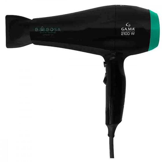 Imagem de Secador de Cabelos Ga.ma Italy Babosa Ceramic Íon 2100W 127V Preto