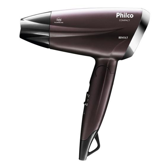 Secador de Cabelos Philco Compact Menor preço em Secador de Cabelos Philco Compact