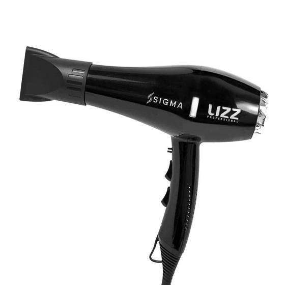 Imagem de Secador de Cabelos Sigma Preto 2400W 220V - Lizz