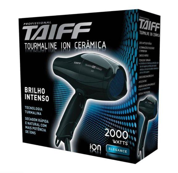 Imagem de Secador de Cabelos Taiff Profissional Turmaline Ion 2000W 220V