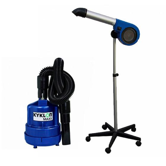 Imagem de Secador e Soprador para Petshop Kyklon Azul 127v Silencioso