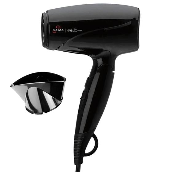 Secador Gama Italy Eolic Travel Bivolt Potente Portátil Inovador Cabelo ...