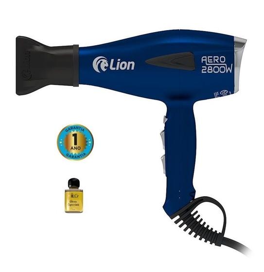 Imagem de Secador Lion Aero 2800W - 220V - Azul Fosco