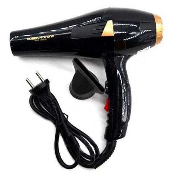 Secador Profissional 3000W -127V Hair Dryer MoserPro 9922 - Moser pro mono  - Secador de Cabelo Profissional - Magazine Luiza