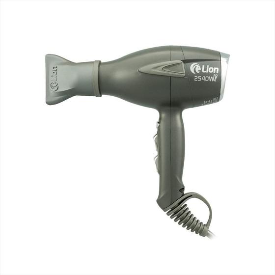 Imagem de Secador profissional lion ls10 2540w pro cinza chumbo - 127v