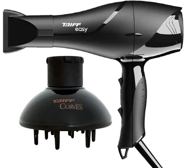 Imagem de Secador Taiff Easy 1700W com Difusor de Cachos Taiff Curves