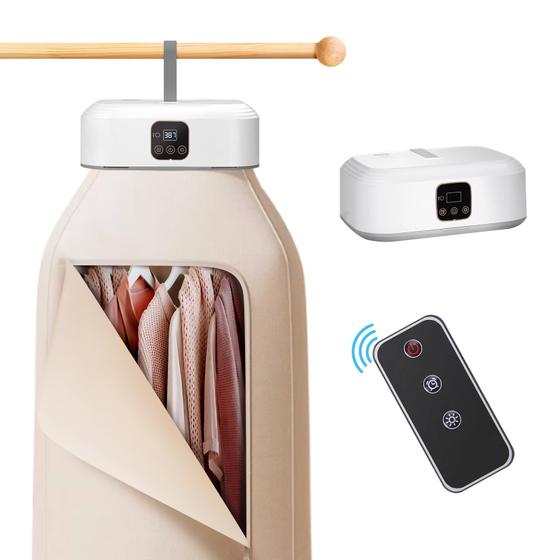 Imagem de Secadora de Roupas Portátil Rolitwils Mini Laundry - Com Controle Remoto