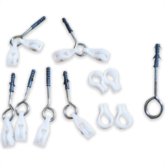 Imagem de Secalux Kit P/Varal Teto S/Cordas