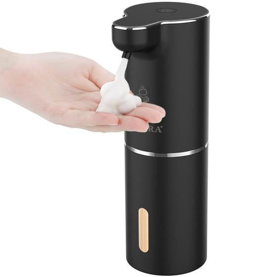 Imagem de Secura Dispenser de Sabão Espuma Automático 10oz Recarregável (Preto)