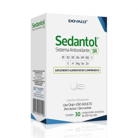 Imagem de Sedantol com 30 comprimidos