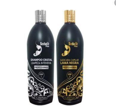 Imagem de Seduce Escova Progressiva Kit Plus Lama Negra 2x1L-R