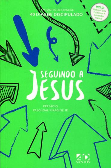 Imagem de Seguindo a Jesus - Capa Verde - A.D. Santos