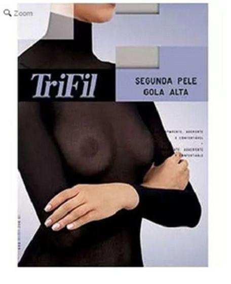 Imagem de Segunda pele gola alta cor preto - TRIFIL