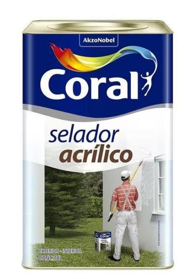 Imagem de Selador acrílico branco coral  18l