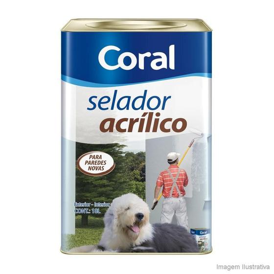 Imagem de Selador Acrílico Coral 18 litros
