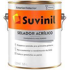 Imagem de Selador Acrílico Para Paredes 3,6l Suvinil Fundo Premium