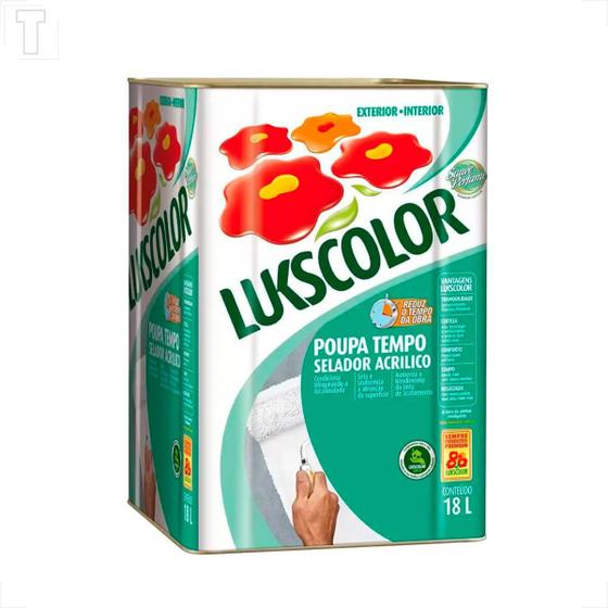 Imagem de Selador acrilico poupa tempo lukscolor 18l