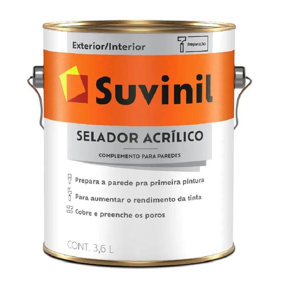 Imagem de Selador Acrílico Suvinil 3,6L