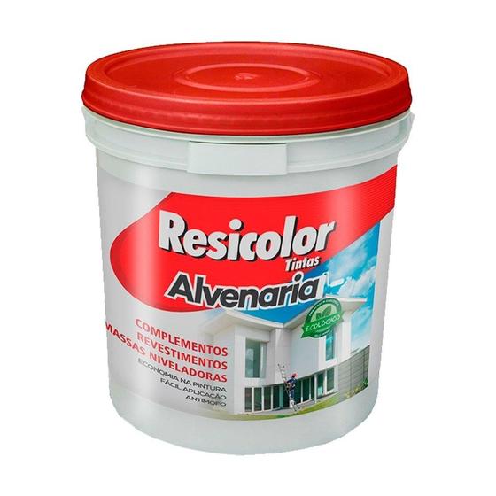 Selador Resicolor Acrílico Parede Branco 3,6L Menor preço em Selador Resicolor Acrílico Parede Branco 3,6L
