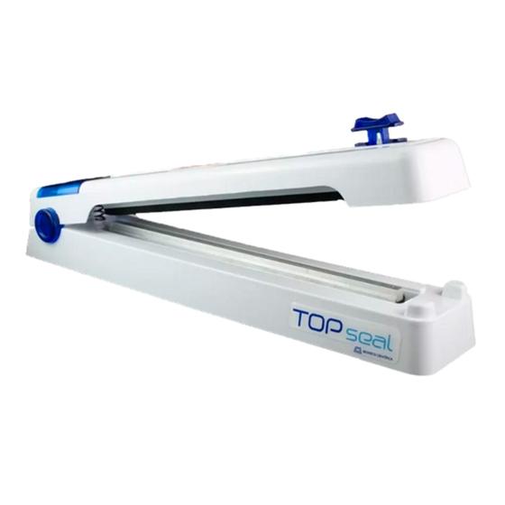 Imagem de Seladora Com Guilhotina Top Seal Cor Azul Bivolt