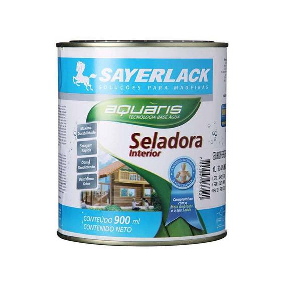 Imagem de Seladora Para Madeira Base De Água 900ml Incolor Sayerlack