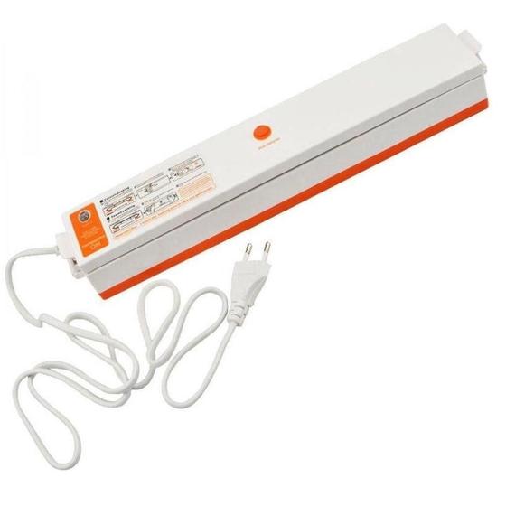 Seladora Vácuo Manual Embaladora 220v + 10 Saquinhos Menor preço em Seladora Vácuo Manual Embaladora 220v + 10 Saquinhos