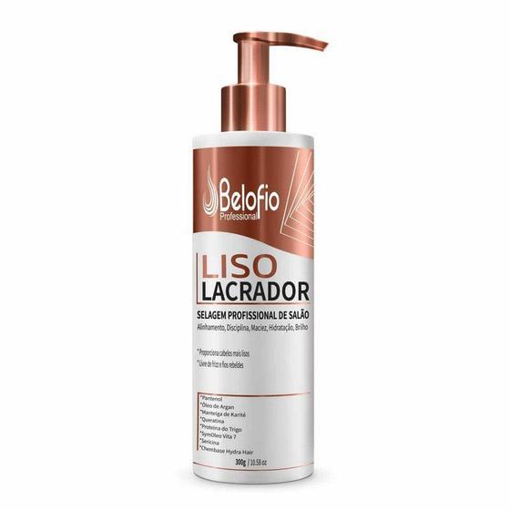 Imagem de Selagem Profissional de Salão Liso Lacrador 300g - Belofio