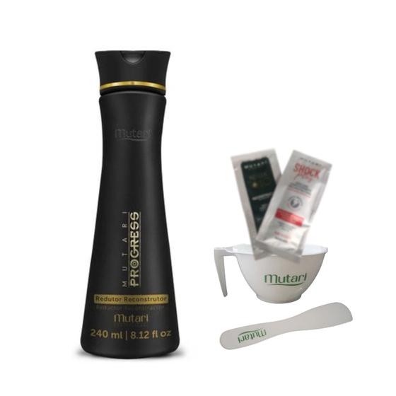 Imagem de Selagem sem formol reconstrutor mutari progress 240 ml +5 itens