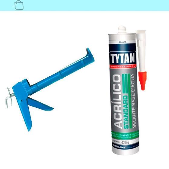 Imagem de Selante Acrílico Standard Branco Tytan 420G Com Aplicador