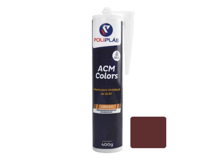 Selante Adesivo Silicone Pu Polímero Híbrido Acm Marrom Bronze Menor preço em Selante Adesivo Silicone Pu Polímero Híbrido Acm Marrom Bronze