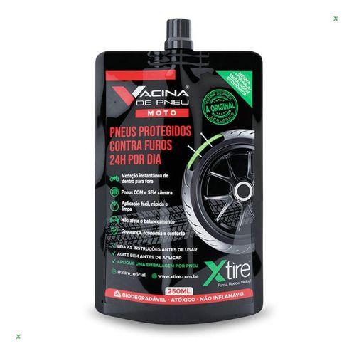 Imagem de selante De Pneu blindagem antifuro  Moto 250ml - Xtire  (1 Frasco)