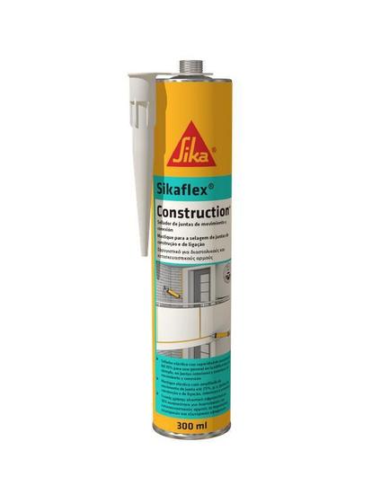 Imagem de Selante Elástico De Pu Sikaflex Construction Branco 300Ml