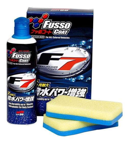 Imagem de Selante Líquido Soft 99 Fusso Coat F7 300ml automotivo profissional proteção uv chuva riscos