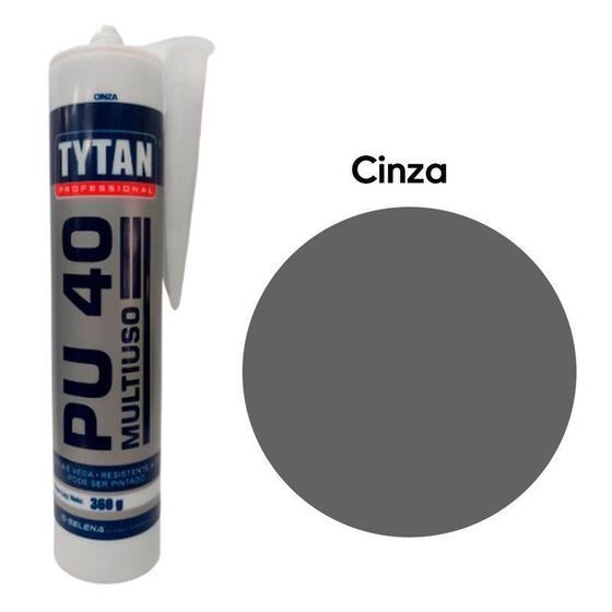 Imagem de Selante Pu 40 Tytan Multiuso Cinza 360G Cinza