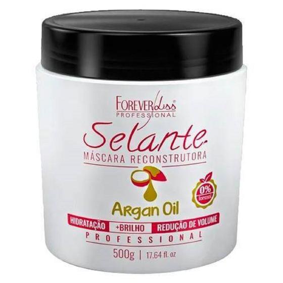 Selante Térmico Argan Oil Forever Liss 500g Máscara Capilar