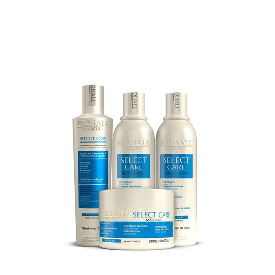 Imagem de Select One 300ml + Kit Select Care Pós Progressiva Prohall