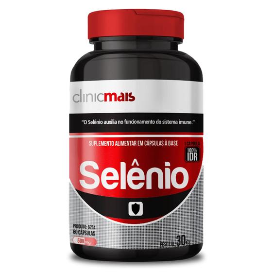 Imagem de Selênio Clinicmais 60 Cápsulas 500 mg