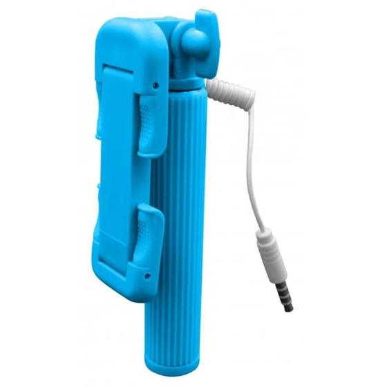 Imagem de Selfie Stick P2 Plug&Play Azul AC284 - Multilaser