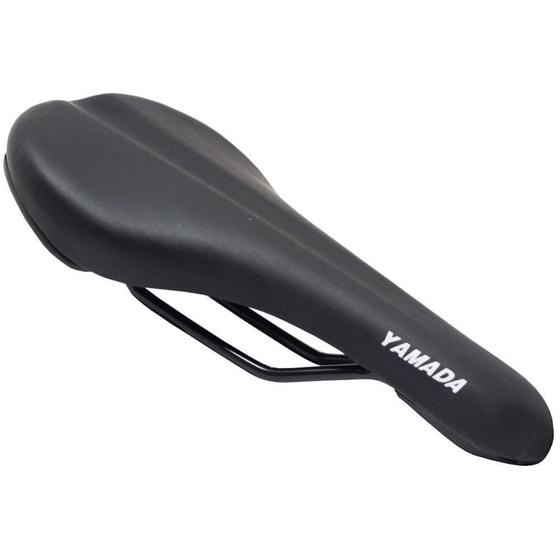 Imagem de Selim Banco De Bike Mtb Yamada Zl-8010 - Preto Com Laranja