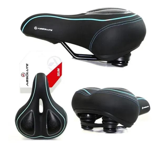 Selim mtb absolute 2 molas com gel - Selim de Bicicleta - Magazine Luiza