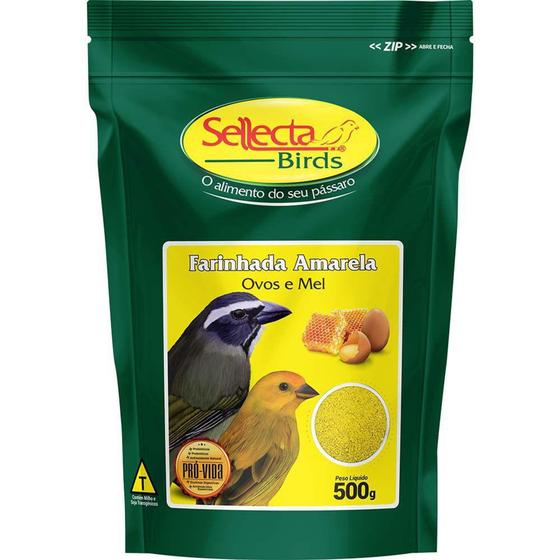 Imagem de Sellecta Farinhada Amarela com Ovos e Mel - 500g - Sellecta Rovani