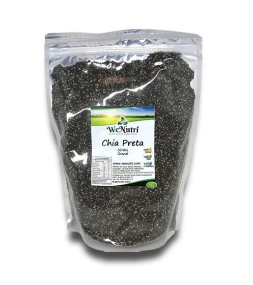 Imagem de Semente De Chia Preta 1 Kg Wenutri