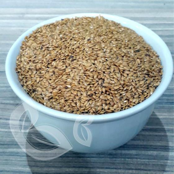 Semente de linhaça dourada - 1kg - Mundo Safra - Linhaça - Magazine Luiza